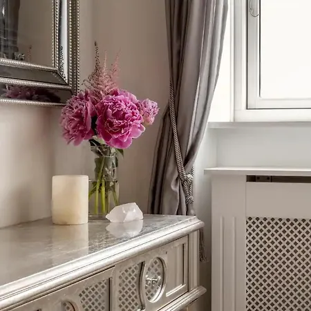 아파트 Connected Luxury In Historical Townhouse 코펜하겐
